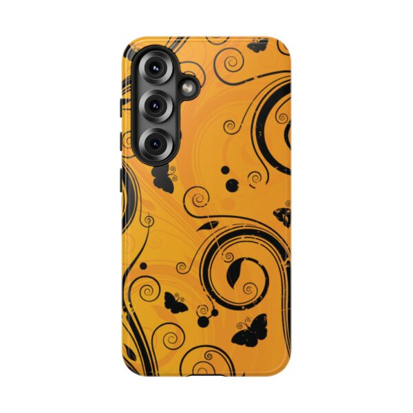 Stylish Phone Case - Floral Swirl Design, Unique Gift for Her, Phone Protector, Trendy Accessory, Autumn Decor - Image 219