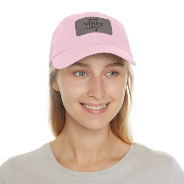Dad Hat with Leather Patch (Rectangle) - Image 24