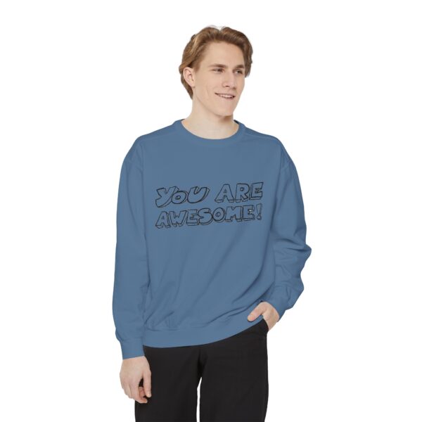 Unisex Garment-Dyed Sweatshirt - Image 51