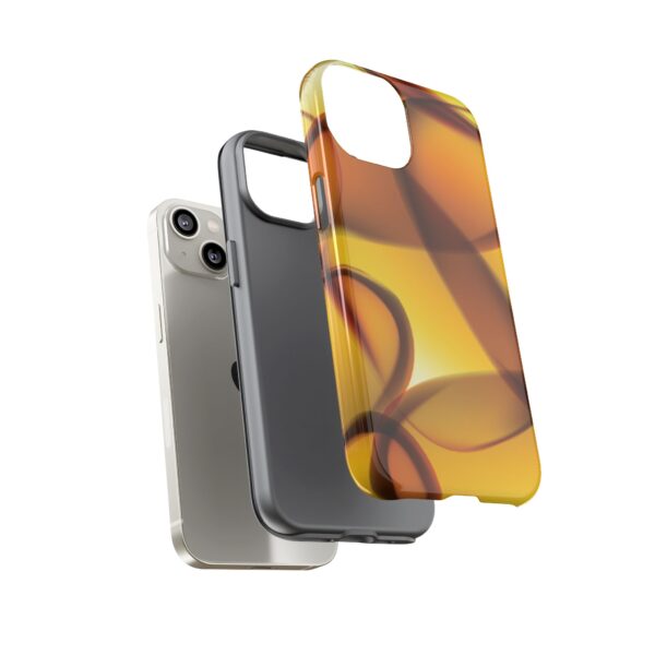 Stylish Tough Phone Case with Abstract Design - Image 85