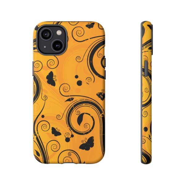 Stylish Phone Case - Floral Swirl Design, Unique Gift for Her, Phone Protector, Trendy Accessory, Autumn Decor - Image 103