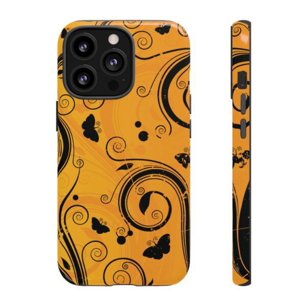 Stylish Phone Case - Floral Swirl Design, Unique Gift for Her, Phone Protector, Trendy Accessory, Autumn Decor - Image 43