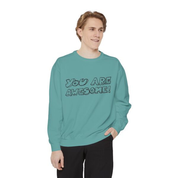 Unisex Garment-Dyed Sweatshirt - Image 31