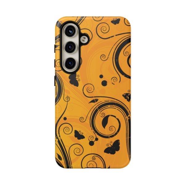Stylish Phone Case - Floral Swirl Design, Unique Gift for Her, Phone Protector, Trendy Accessory, Autumn Decor - Image 167