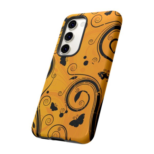 Stylish Phone Case - Floral Swirl Design, Unique Gift for Her, Phone Protector, Trendy Accessory, Autumn Decor - Image 116