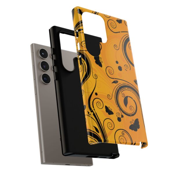 Stylish Phone Case - Floral Swirl Design, Unique Gift for Her, Phone Protector, Trendy Accessory, Autumn Decor - Image 182