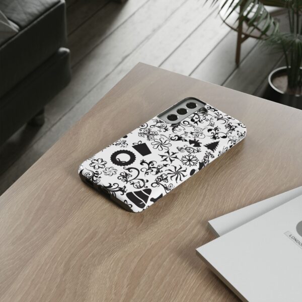 Holiday-Themed Tough Phone Cases with Festive Designs - Image 76