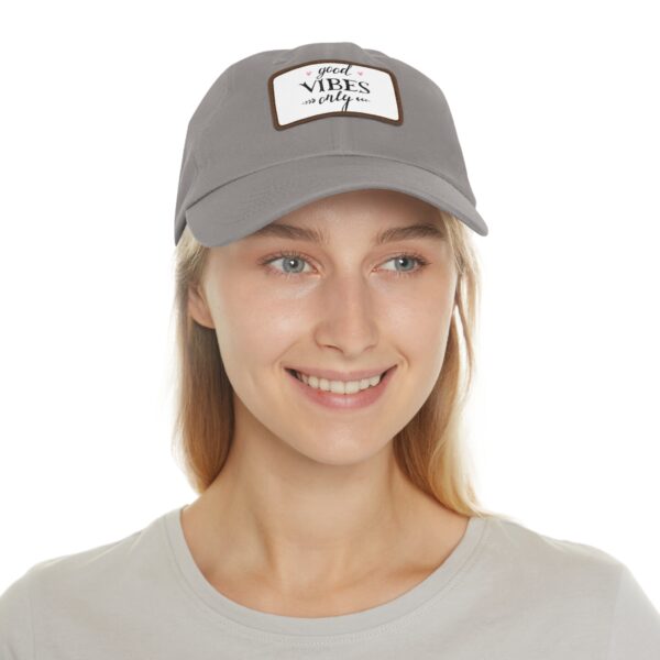 Dad Hat with Leather Patch (Rectangle) - Image 36