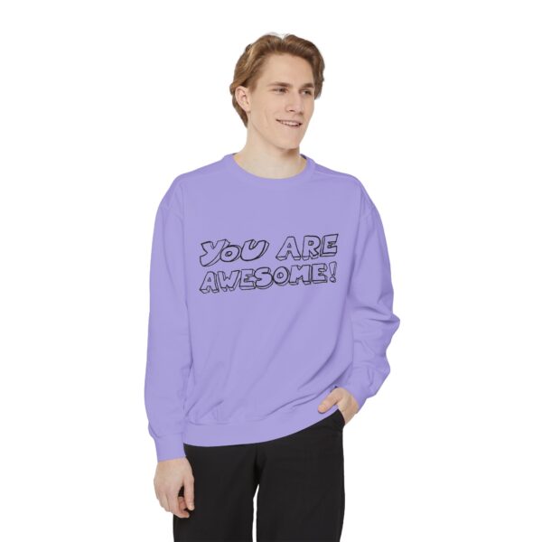 Unisex Garment-Dyed Sweatshirt - Image 55