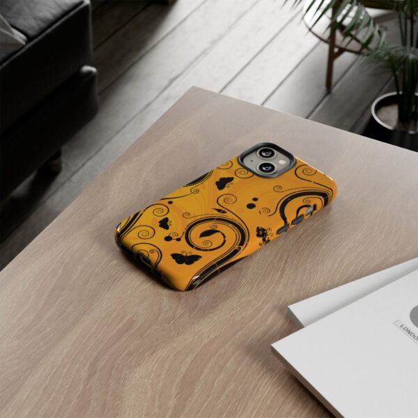 Stylish Phone Case - Floral Swirl Design, Unique Gift for Her, Phone Protector, Trendy Accessory, Autumn Decor - Image 86