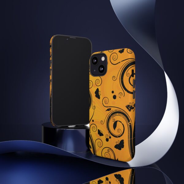 Stylish Phone Case - Floral Swirl Design, Unique Gift for Her, Phone Protector, Trendy Accessory, Autumn Decor - Image 38