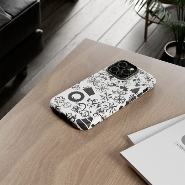 Holiday-Themed Tough Phone Cases with Festive Designs - Image 114