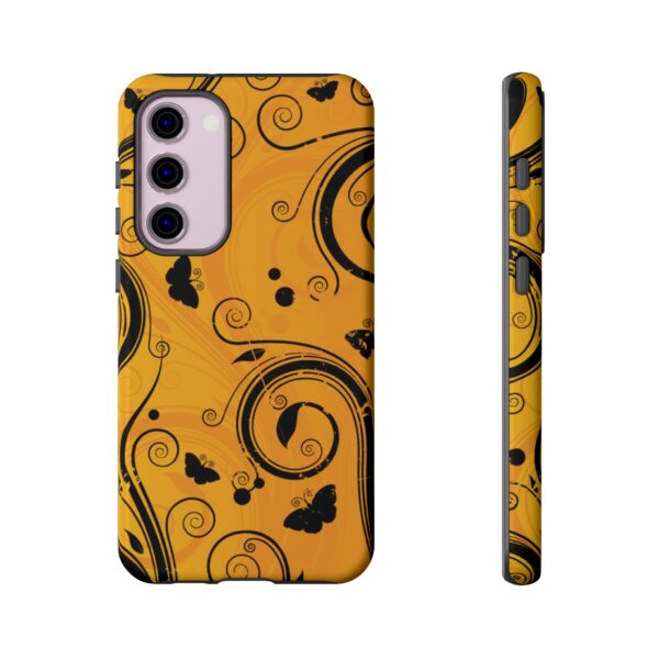 Stylish Phone Case - Floral Swirl Design, Unique Gift for Her, Phone Protector, Trendy Accessory, Autumn Decor - Image 123