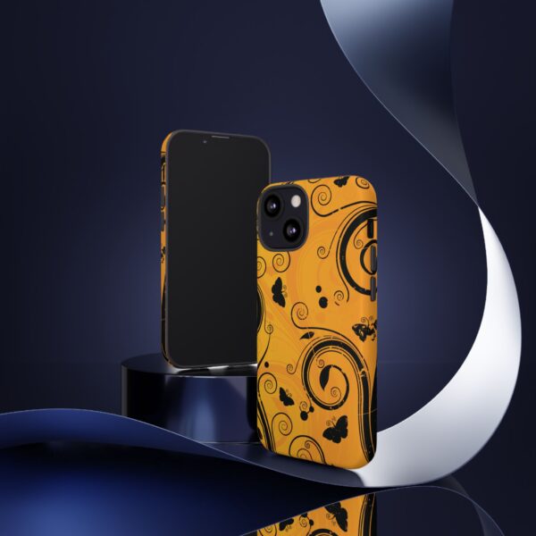 Stylish Phone Case - Floral Swirl Design, Unique Gift for Her, Phone Protector, Trendy Accessory, Autumn Decor - Image 42