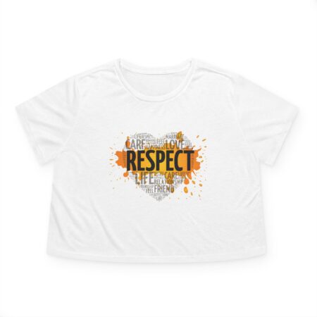 Women's Flowy Cropped Tee