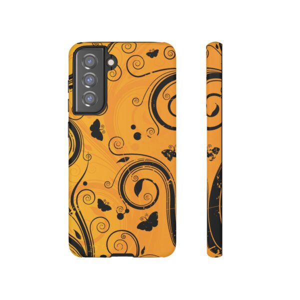 Stylish Phone Case - Floral Swirl Design, Unique Gift for Her, Phone Protector, Trendy Accessory, Autumn Decor - Image 69