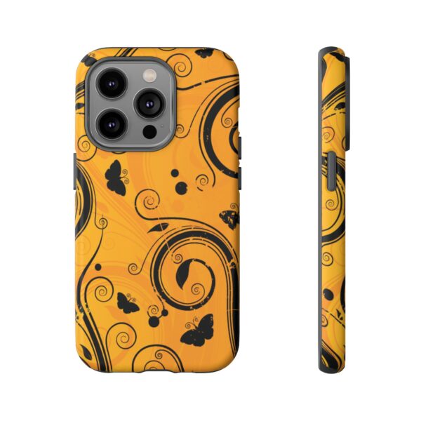 Stylish Phone Case - Floral Swirl Design, Unique Gift for Her, Phone Protector, Trendy Accessory, Autumn Decor - Image 95