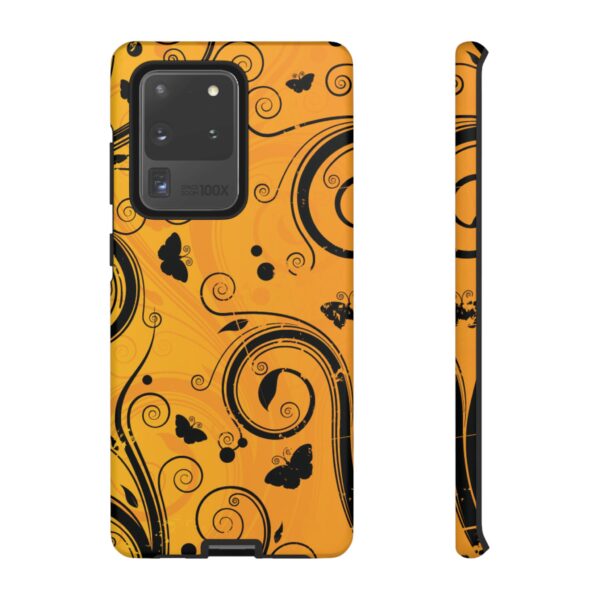 Stylish Phone Case - Floral Swirl Design, Unique Gift for Her, Phone Protector, Trendy Accessory, Autumn Decor - Image 24
