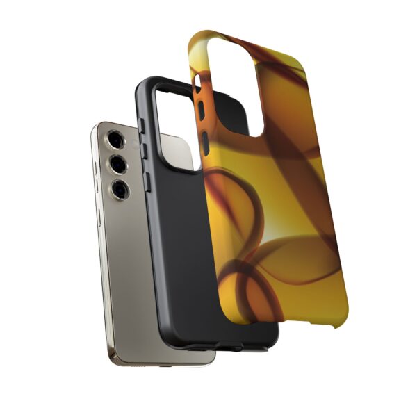 Stylish Tough Phone Case with Abstract Design - Image 121