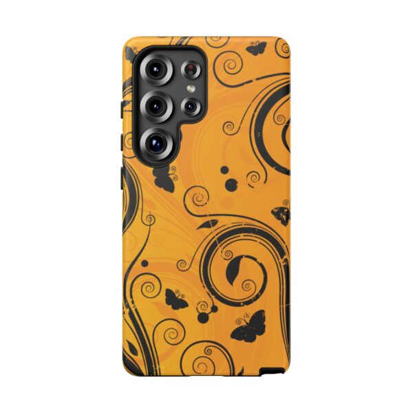 Stylish Phone Case - Floral Swirl Design, Unique Gift for Her, Phone Protector, Trendy Accessory, Autumn Decor - Image 239