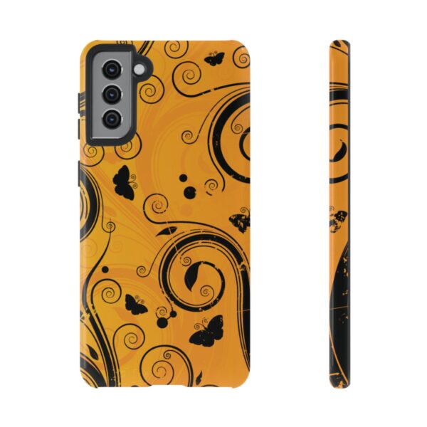 Stylish Phone Case - Floral Swirl Design, Unique Gift for Her, Phone Protector, Trendy Accessory, Autumn Decor - Image 55