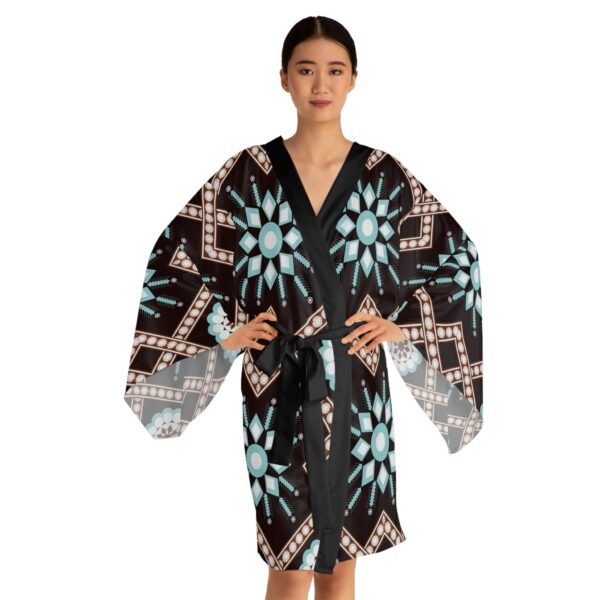 Long Sleeve Kimono Robe - Image 5