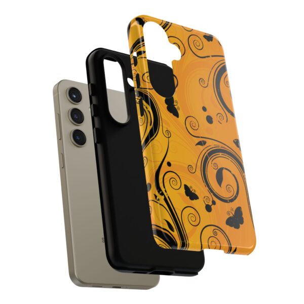 Stylish Phone Case - Floral Swirl Design, Unique Gift for Her, Phone Protector, Trendy Accessory, Autumn Decor - Image 166