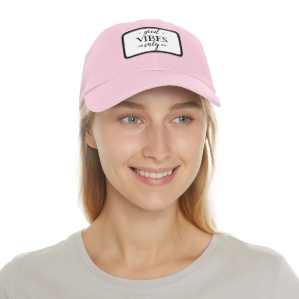 Dad Hat with Leather Patch (Rectangle) - Image 44