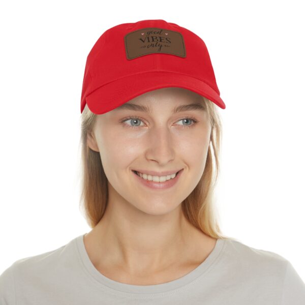 Dad Hat with Leather Patch (Rectangle) - Image 52