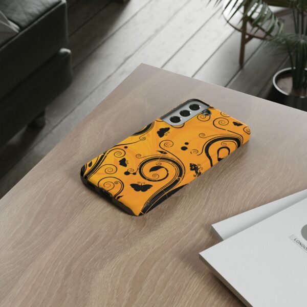 Stylish Phone Case - Floral Swirl Design, Unique Gift for Her, Phone Protector, Trendy Accessory, Autumn Decor - Image 78