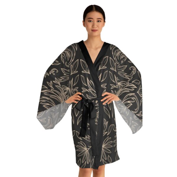 Long Sleeve Kimono Robe - Image 5