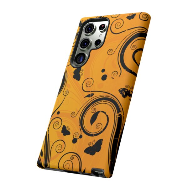 Stylish Phone Case - Floral Swirl Design, Unique Gift for Her, Phone Protector, Trendy Accessory, Autumn Decor - Image 136