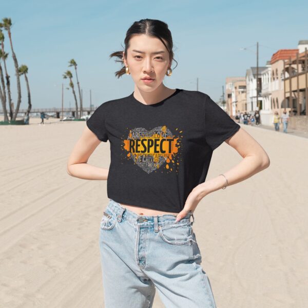 Women's Flowy Cropped Tee - Image 16
