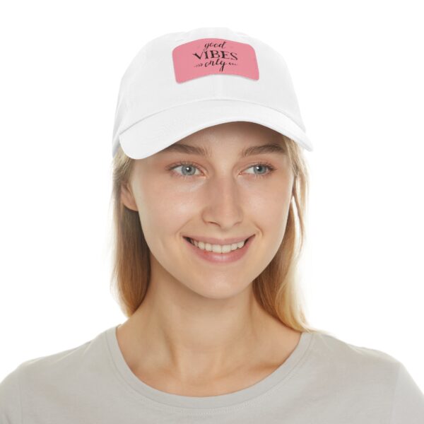 Dad Hat with Leather Patch (Rectangle) - Image 64