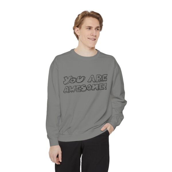Unisex Garment-Dyed Sweatshirt - Image 15