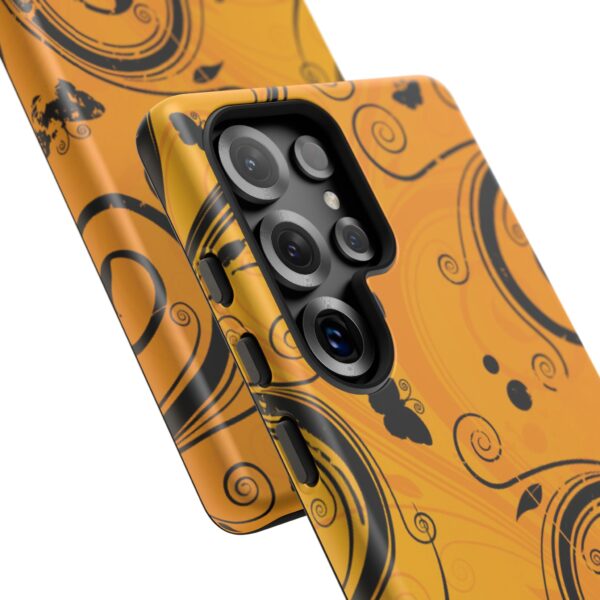 Stylish Phone Case - Floral Swirl Design, Unique Gift for Her, Phone Protector, Trendy Accessory, Autumn Decor - Image 240
