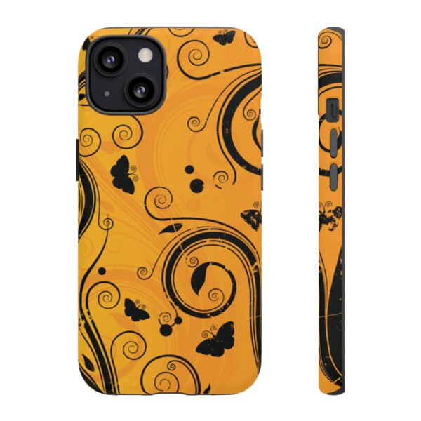 Stylish Phone Case - Floral Swirl Design, Unique Gift for Her, Phone Protector, Trendy Accessory, Autumn Decor - Image 37