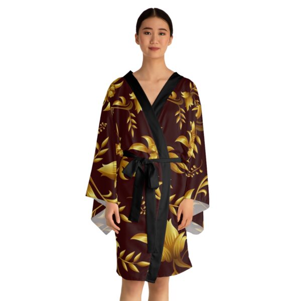 Long Sleeve Kimono Robe - Image 8