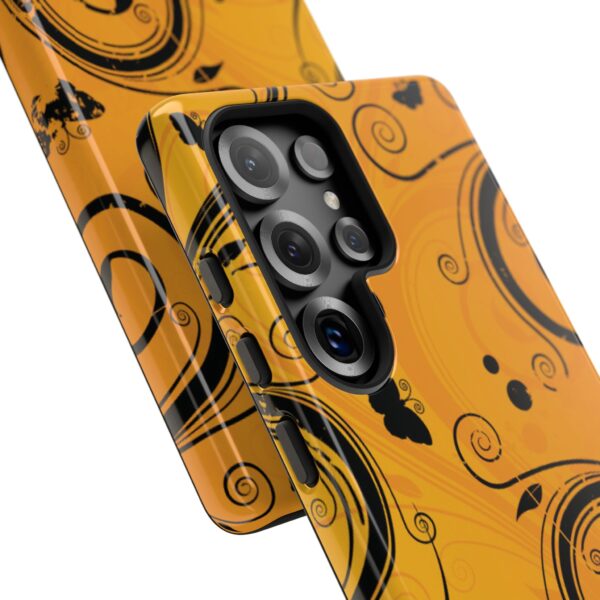 Stylish Phone Case - Floral Swirl Design, Unique Gift for Her, Phone Protector, Trendy Accessory, Autumn Decor - Image 236