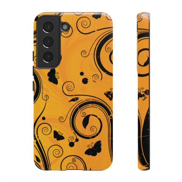 Stylish Phone Case - Floral Swirl Design, Unique Gift for Her, Phone Protector, Trendy Accessory, Autumn Decor - Image 71
