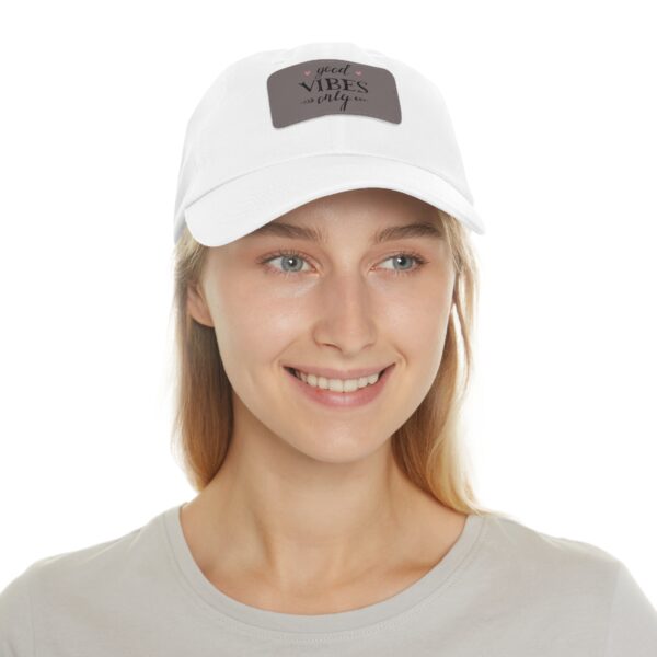 Dad Hat with Leather Patch (Rectangle) - Image 60