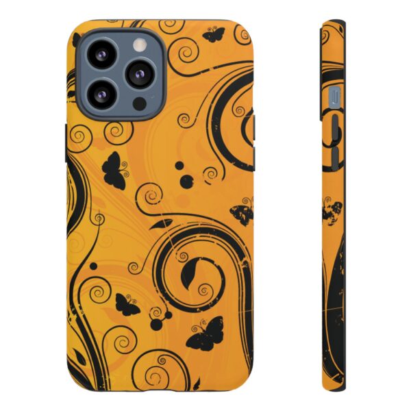 Stylish Phone Case - Floral Swirl Design, Unique Gift for Her, Phone Protector, Trendy Accessory, Autumn Decor - Image 49