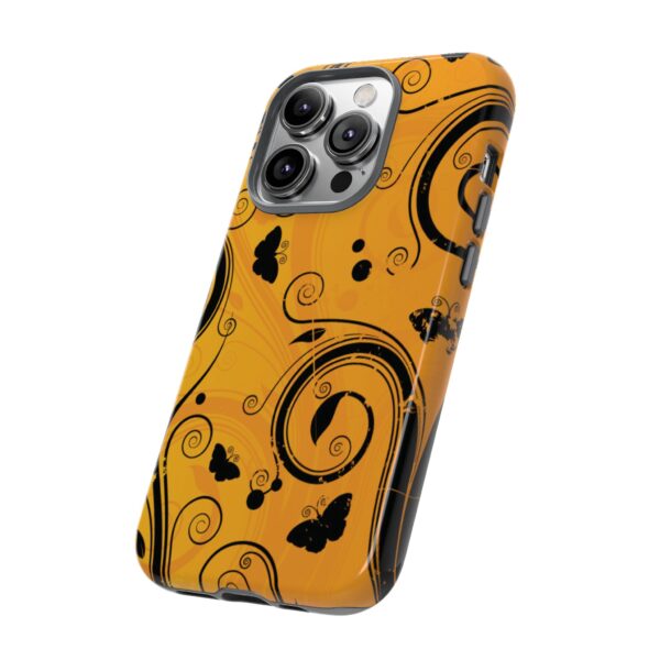 Stylish Phone Case - Floral Swirl Design, Unique Gift for Her, Phone Protector, Trendy Accessory, Autumn Decor - Image 92