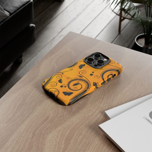 Stylish Phone Case - Floral Swirl Design, Unique Gift for Her, Phone Protector, Trendy Accessory, Autumn Decor - Image 98