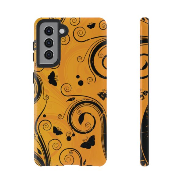 Stylish Phone Case - Floral Swirl Design, Unique Gift for Her, Phone Protector, Trendy Accessory, Autumn Decor - Image 51