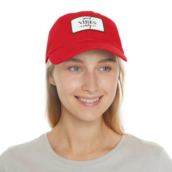 Dad Hat with Leather Patch (Rectangle) - Image 84